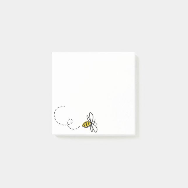Buzzy Bee Sticky Notes Post-it Block (Framsida)