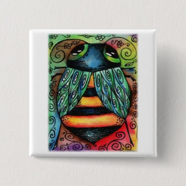 BUZZY BEEZZ går laget knäppas Knapp (Framsida)