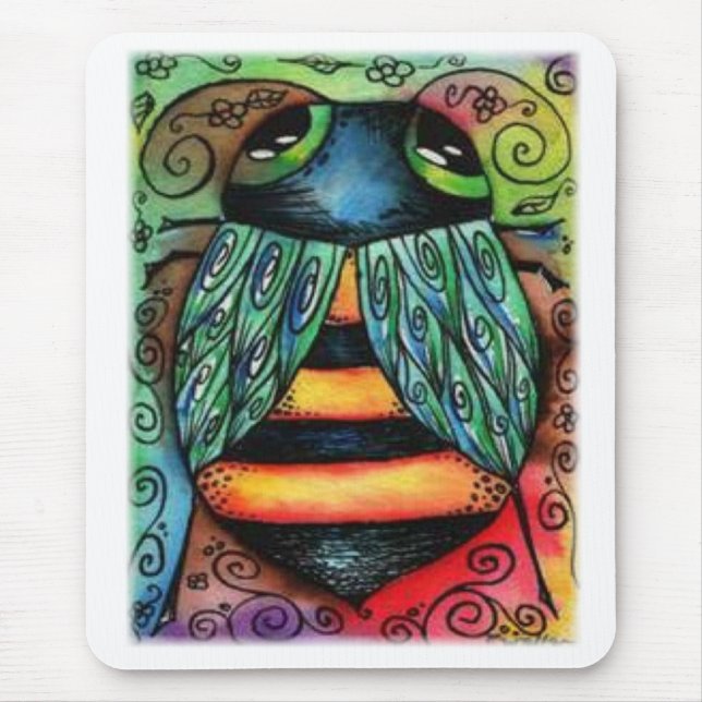 BUZZY BEEZZ går laget Mousepad Musmatta (Framsidan)