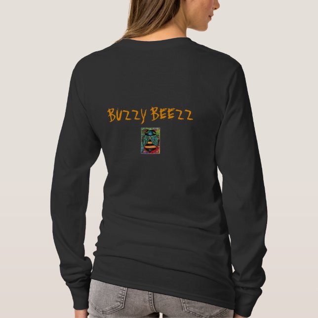 BUZZY BEEZZ går lagT-tröja, damer Tee Shirt (Baksida)