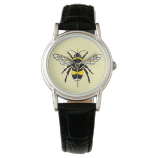 Buzzy Humla - Natur - Wildlife -Gult Watch Armbandsur