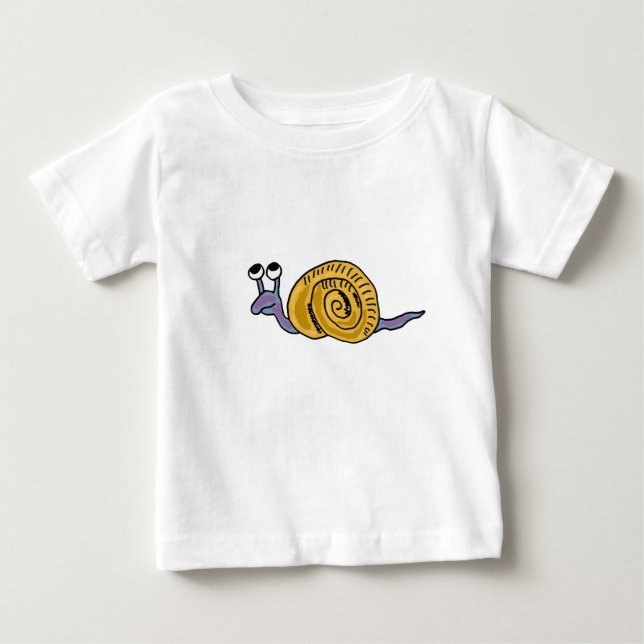 BV- Funny Baby Snigel Outfit T-shirt (Framsida)