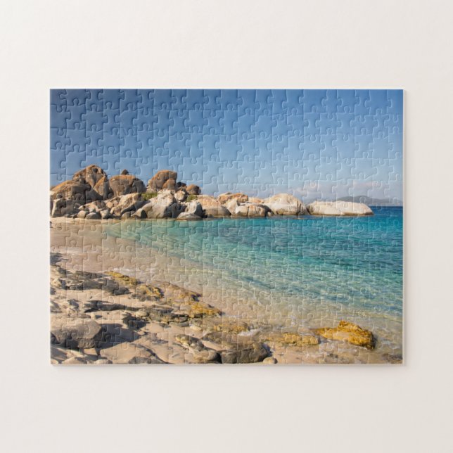 BVI, Virgin Gorda, The Baths nationalpark Pussel (Horisontell)