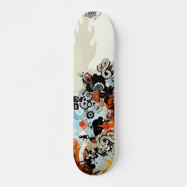 BvsD1 Skateboard Bräda 20 Cm (Framsida)