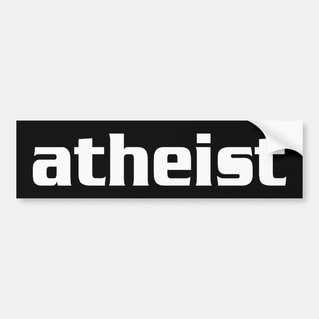 BW_atheist1 Bildekal (Framsidan)