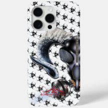 BW! BIOHAZARD VARNING! SKULL