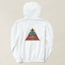 BW! BIOHAZARD VARNING! SKULL HOODIE