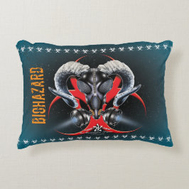 BW! BIOHAZARD VARNING! SKULL PRYDNADSKUDDE