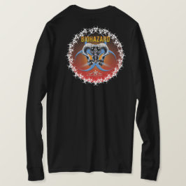 BW! BIOHAZARD VARNING! SKULL T SHIRT