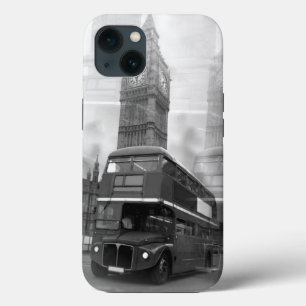 BW Black & White London Buss & Big Ben