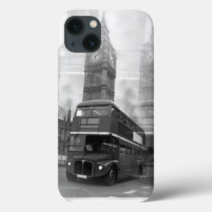 BW Black & White London Buss & Big Ben