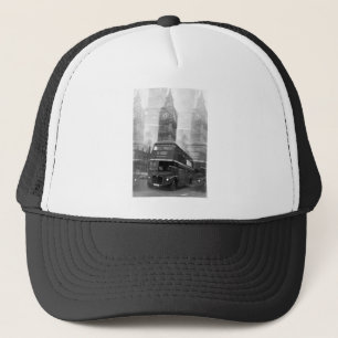 BW Black & White London Buss & Big Ben Keps