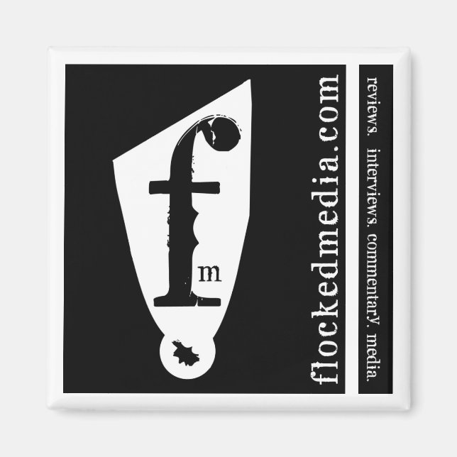 BW Flockat och fyrkantigt magnet (Framsidan)