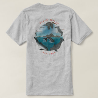 BW grundläggande T --GFNMS-logotyp på baksida Shirt