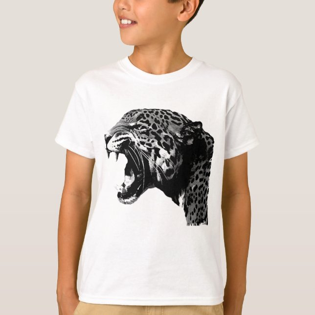BW Jaguar T-shirt (Framsida)
