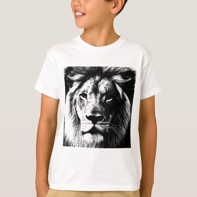 BW Lejonare Ansikte T-shirt (Framsida)