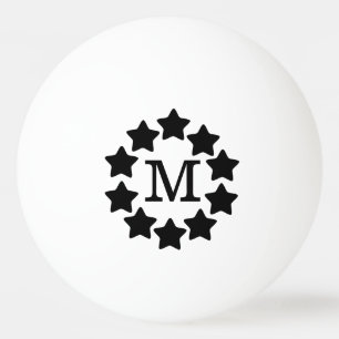 BW Star Ram Monogrammed monogrammat Pingisboll