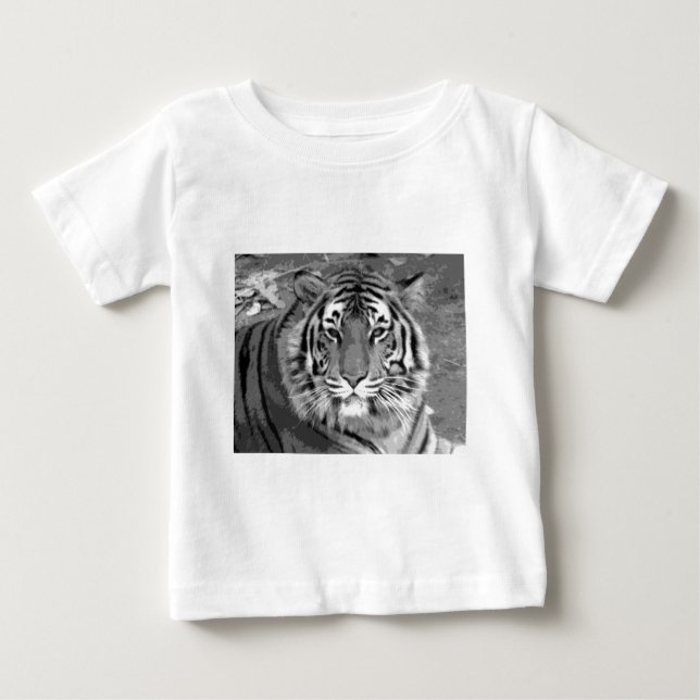 BW Tiger T Shirt (Framsida)