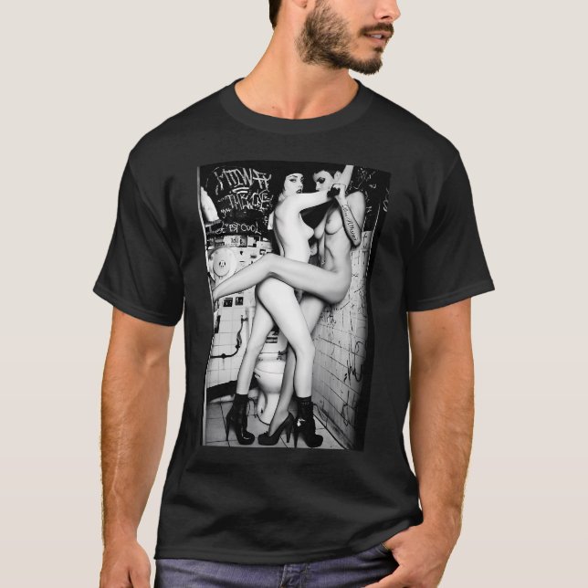 BW Vintage Dam T Shirt (Framsida)