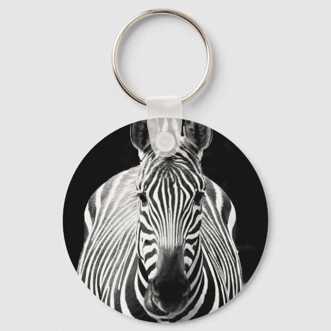 BW Zebra Nyckelring (Framsida)