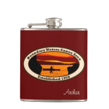 BWCA Emblem med Canoe