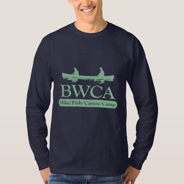 BWCA/Hike Fish Canoe Camp Tee Shirt (Framsida)