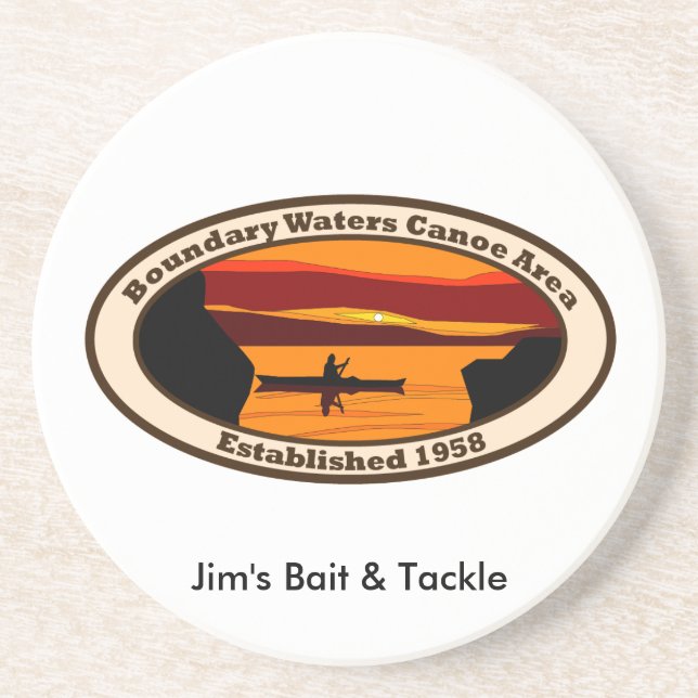 BWCA-Underlägg - Anpassningsbar-meddelande Underlägg Sandsten (Framsidan)