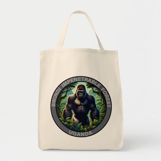 Bwindi Impenetable Forest Uganda Tygkasse (Framsidan)