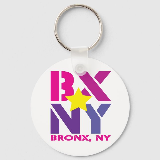 BX Bronx-nyckelkedja Nyckelring (Framsida)