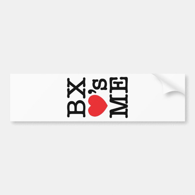 BX ❤ ME BILDEKAL (Framsidan)