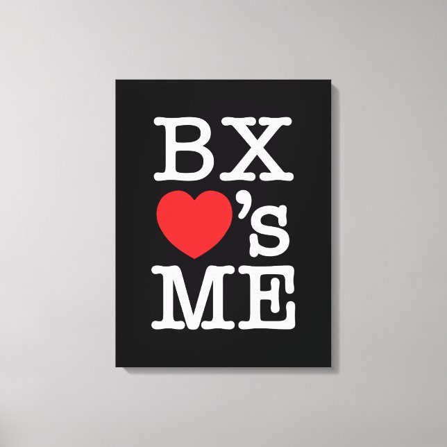 BX ❤ ME CANVASTRYCK (Framsida)