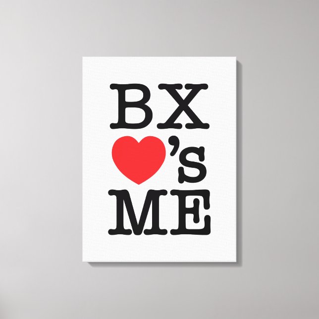 BX ❤ ME CANVASTRYCK (Framsida)