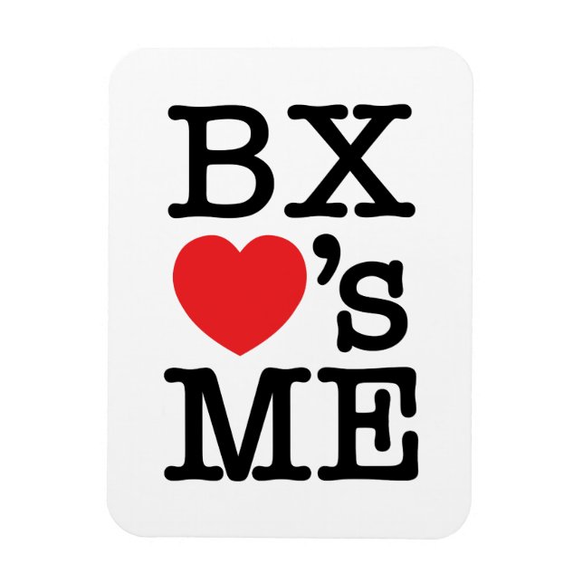 BX ❤ ME MAGNET (Vertikal)