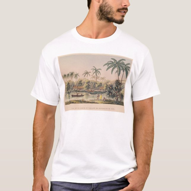 By av Matavae, Tahiti Tee Shirt (Framsida)