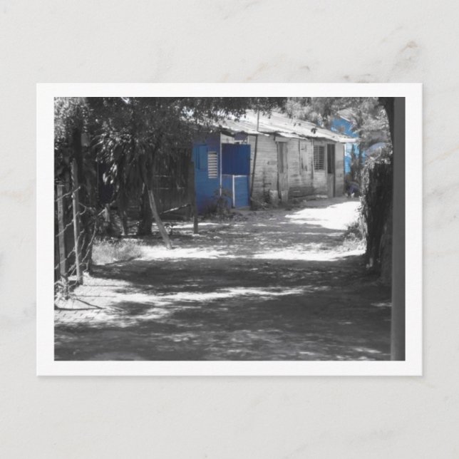 By i Dominikanska republiken Vykort (Framsida)