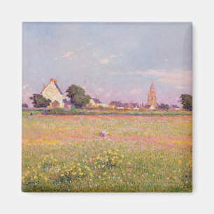 By nära Rouen Magnet