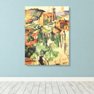 By Paul Cezanne, Vintage Art - Gardanne by Canvastryck
