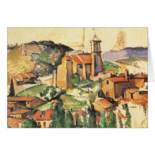 By Paul Cezanne, Vintage Art - Gardanne by Hälsningskort
