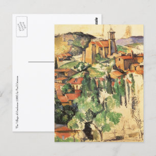 By Paul Cezanne, Vintage Art - Gardanne by Vykort