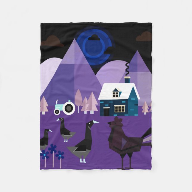 Byage Fleecefilt (Framsidan)