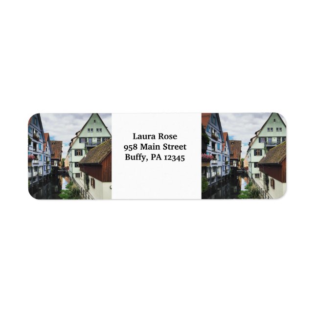 Byage Returadress Etikett (Framsidan)