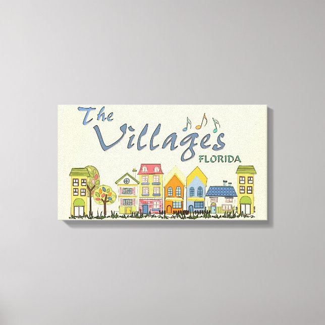 Byarna florida community wall canvas art (Framsida)