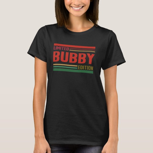 BYBBY Begränsad Edition Shirt BUBBY Namn Personali T (Framsida)