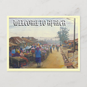 Bybefolkning, VÄLKOME TILL AFRIKA Vykort