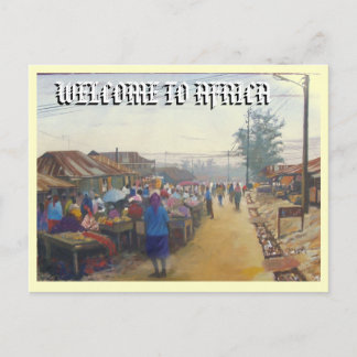 Bybefolkning, VÄLKOME TILL AFRIKA Vykort