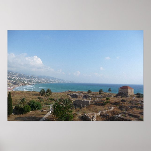 Byblos Libanon, Ocean View Poster (Framsidan)