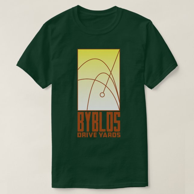 Bybloss-enhetsvarv T Shirt (Design framsida)