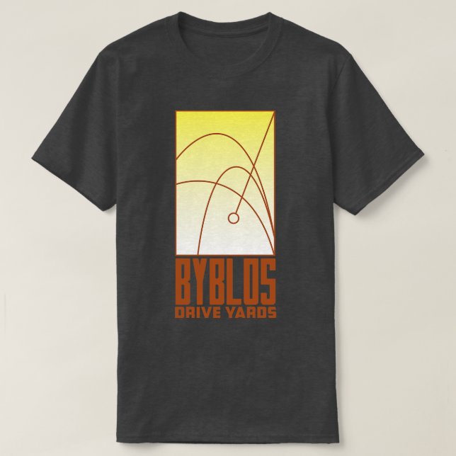 Bybloss-enhetsvarv T Shirt (Design framsida)
