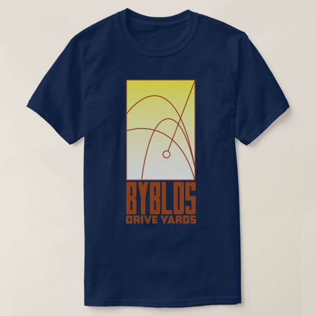 Bybloss-enhetsvarv T Shirt (Design framsida)
