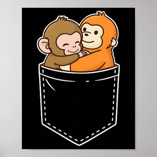 Byby Monkey Punch Och Ora-mamma  Poster (Framsidan)